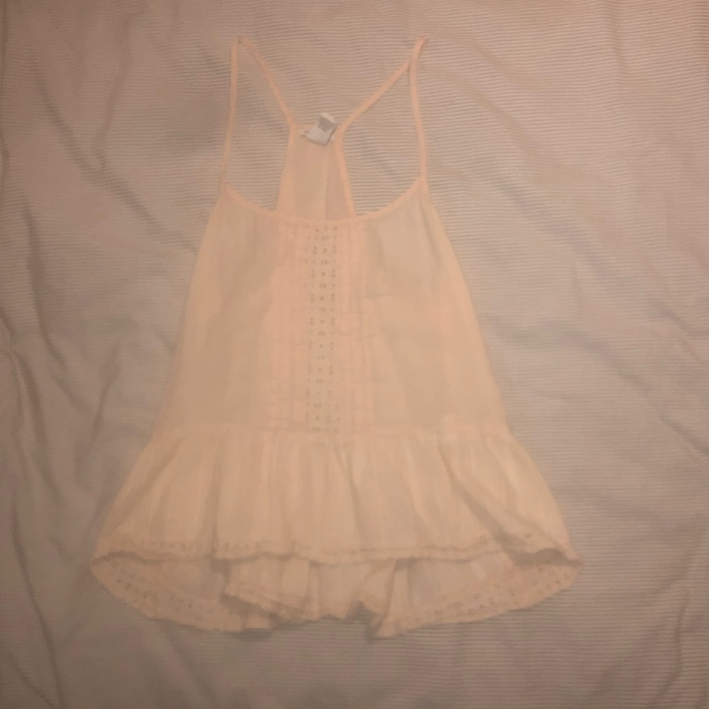 FOREVER 21 PEACH BLOUSE